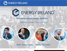 Tablet Screenshot of energyireland.ie